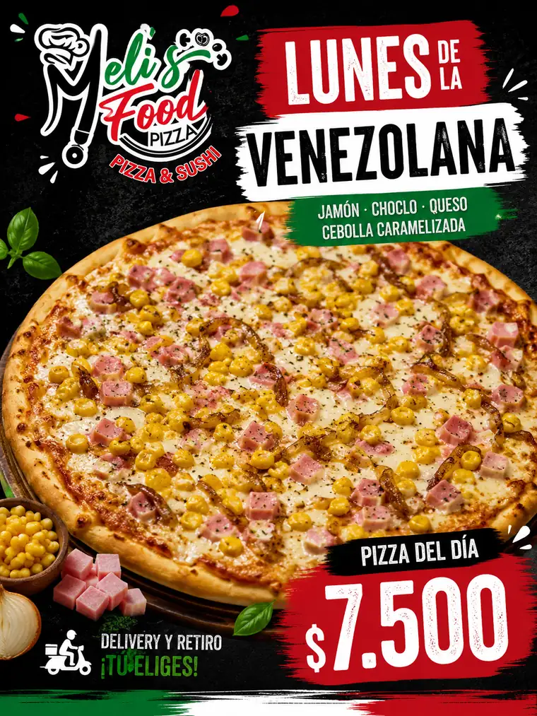 Pizza del día